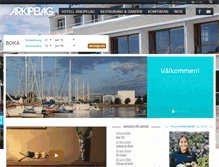 Tablet Screenshot of hotellarkipelag.com